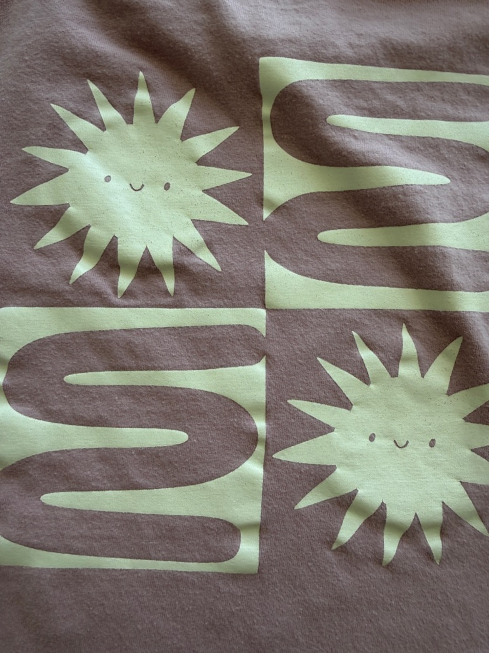 next Mauve Pink Short Sleeve Tee with White Sun Patch - Picture 6 of 8
